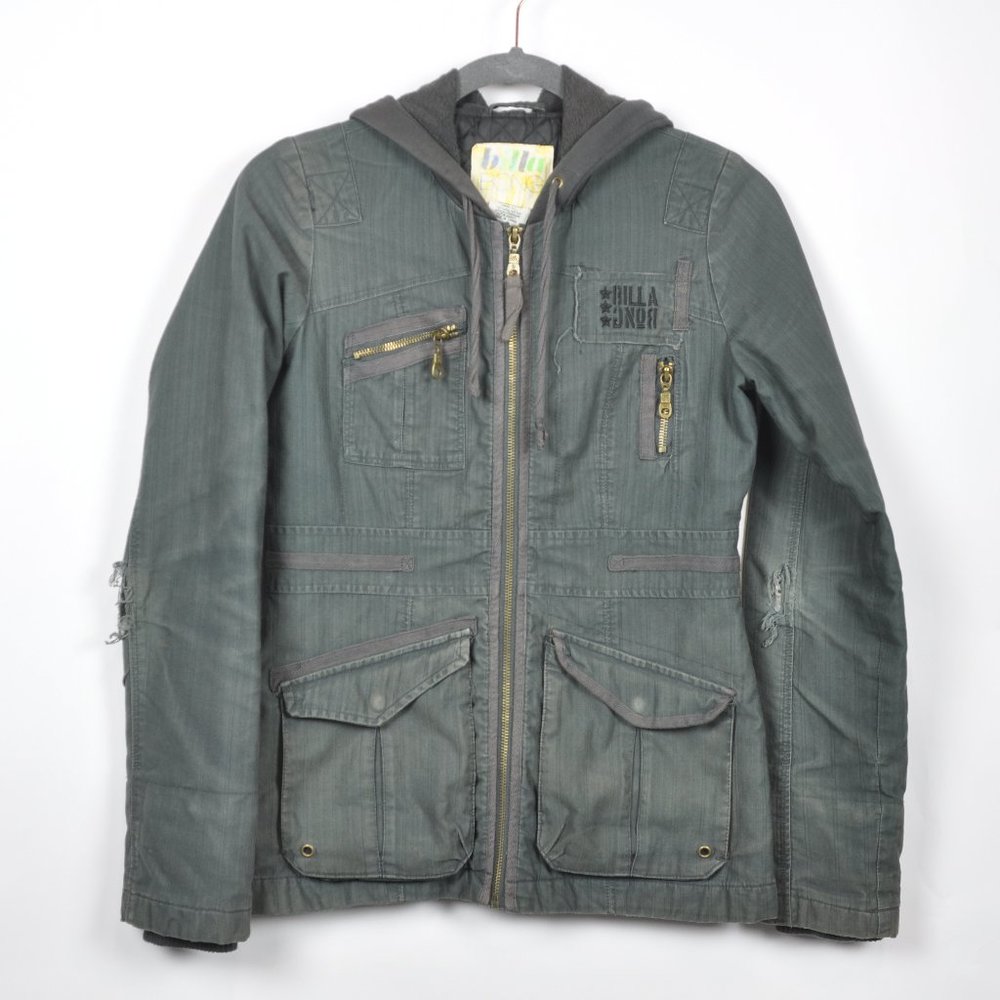 Billabong cargo jacket!